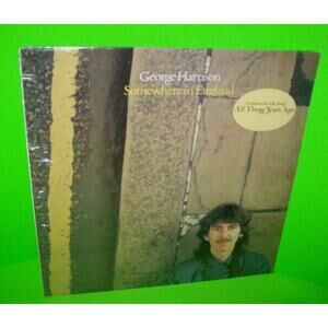 George Harrison Somewhere In England Vinyl LP Record Album Hype Sticker Sealed